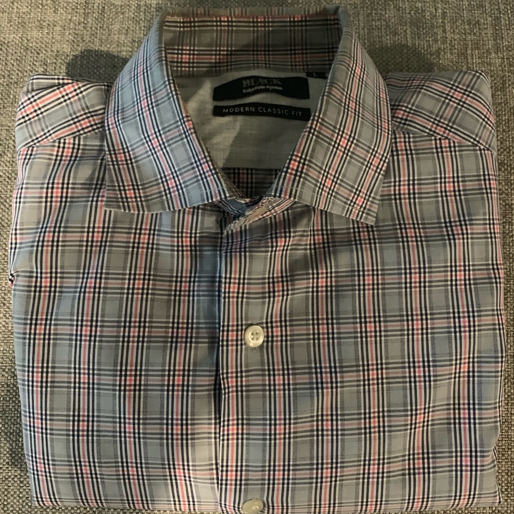 Modern Fit Saks Fifth Avenue Large Button Up